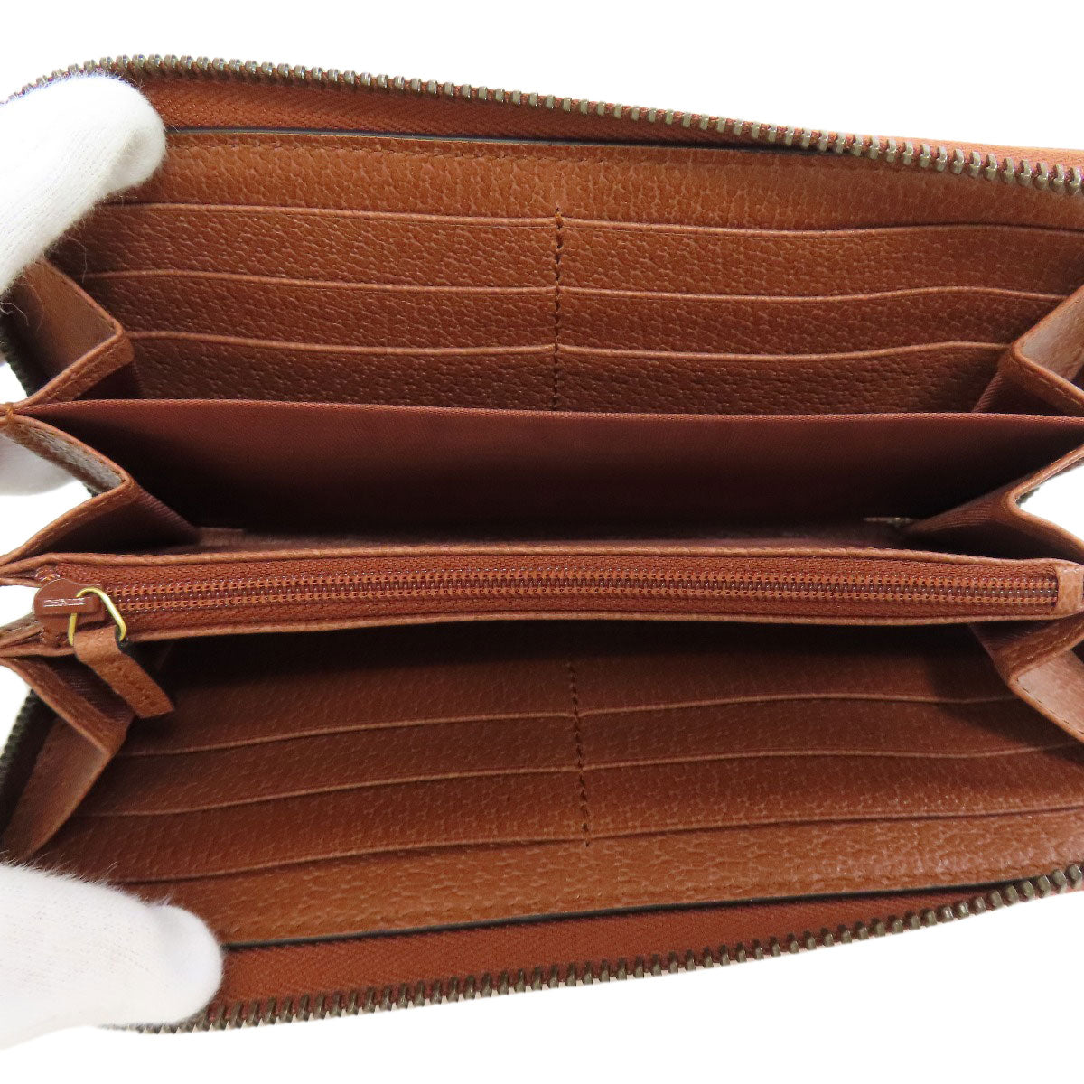 GUCCI グッチ 547791 NYヤンキースコラボ GG 長財布（小銭入れあり） キャンバス レディース 中古