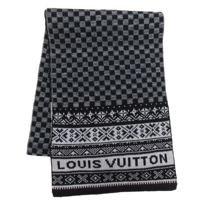 LOUIS VUITTON ルイヴィトン M72929 エシャルプ・フロコン マフラー ウール レディース 中古