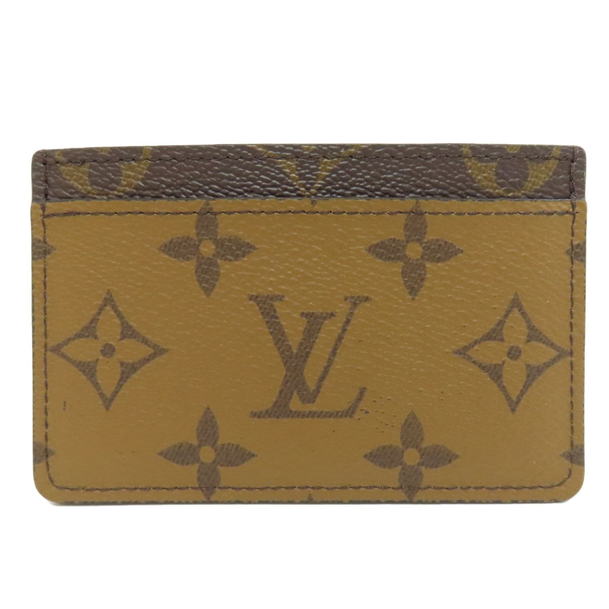 LOUIS VUITTON ルイヴィトン M69161 ポルト カルト・サーンプル カードケース モノグラムリバース レディース 中古