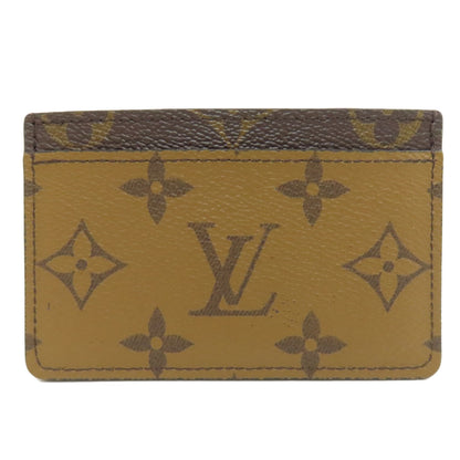 LOUIS VUITTON ルイヴィトン M69161 ポルト カルト・サーンプル カードケース モノグラムリバース レディース 中古