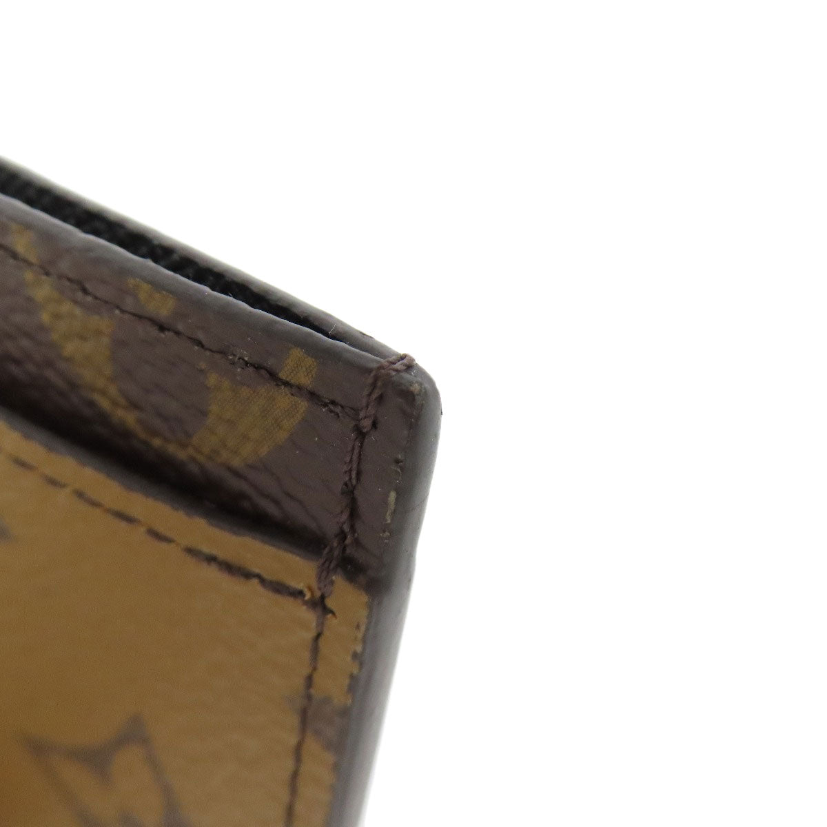 LOUIS VUITTON ルイヴィトン M69161 ポルト カルト・サーンプル カードケース モノグラムリバース レディース 中古