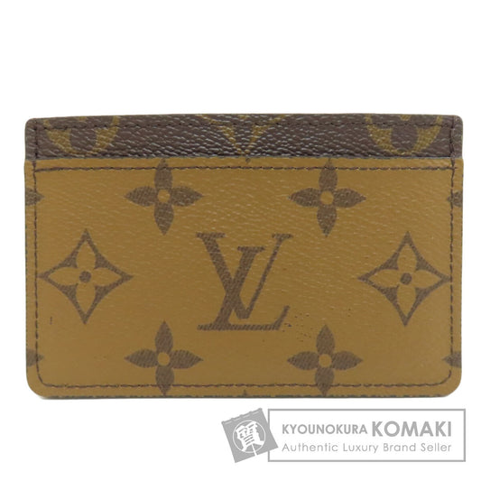 LOUIS VUITTON ルイヴィトン M69161 ポルト カルト・サーンプル カードケース モノグラムリバース レディース 中古