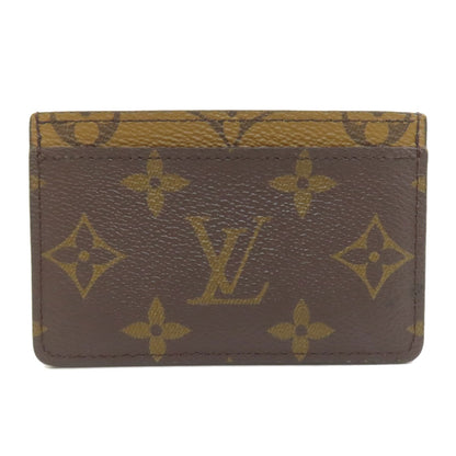 LOUIS VUITTON ルイヴィトン M69161 ポルト カルト・サーンプル カードケース モノグラムリバース レディース 中古