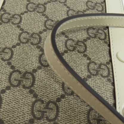 GUCCI グッチ 625615 ホースビット 1955 ミニバッグ ショルダーバッグ PVC レディース 中古