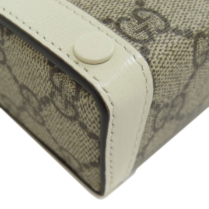 GUCCI グッチ 625615 ホースビット 1955 ミニバッグ ショルダーバッグ PVC レディース 中古