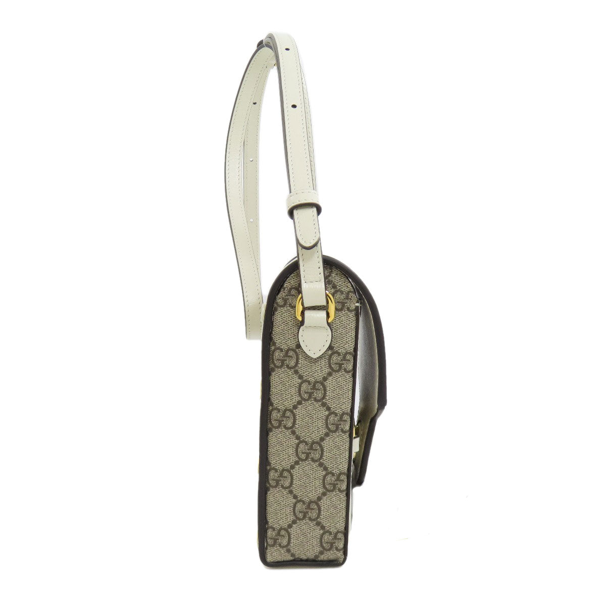 GUCCI グッチ 625615 ホースビット 1955 ミニバッグ ショルダーバッグ PVC レディース 中古