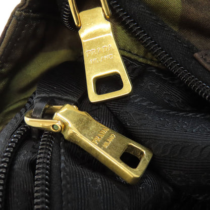 PRADA プラダ 迷彩柄 2WAY トートバッグ ナイロン レディース 中古