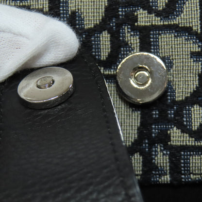 CHRISTIAN DIOR クリスチャンディオール オブリーク 2WAY トートバッグ キャンバス レディース 中古