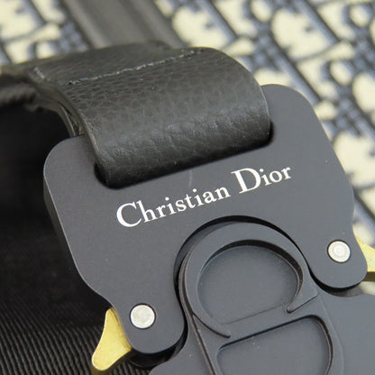 CHRISTIAN DIOR クリスチャンディオール オブリーク 2WAY トートバッグ キャンバス レディース 中古