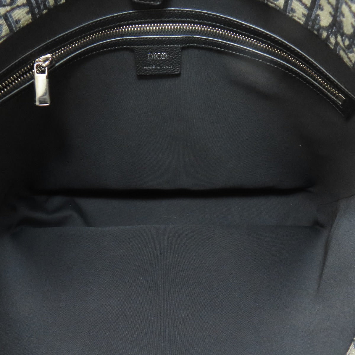 CHRISTIAN DIOR クリスチャンディオール オブリーク 2WAY トートバッグ キャンバス レディース 中古