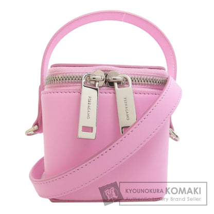 Salvatore Ferragamo サルヴァトーレフェラガモ 2WAY ハンドバッグ レザー レディース 中古