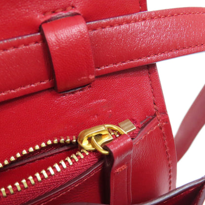CELINE セリーヌ クラシックボックス ショルダーバッグ レザー レディース 中古