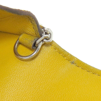 HERMES エルメス ドゴン シルバー金具 コインケース シェーブル レディース 中古