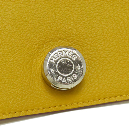 HERMES エルメス ドゴン シルバー金具 コインケース シェーブル レディース 中古