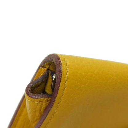 HERMES エルメス ドゴン シルバー金具 コインケース シェーブル レディース 中古