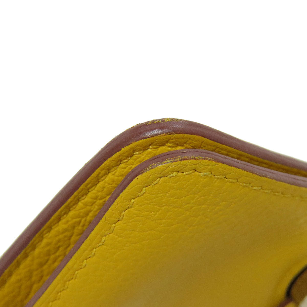 HERMES エルメス ドゴン シルバー金具 コインケース シェーブル レディース 中古