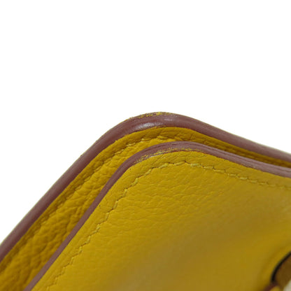 HERMES エルメス ドゴン シルバー金具 コインケース シェーブル レディース 中古