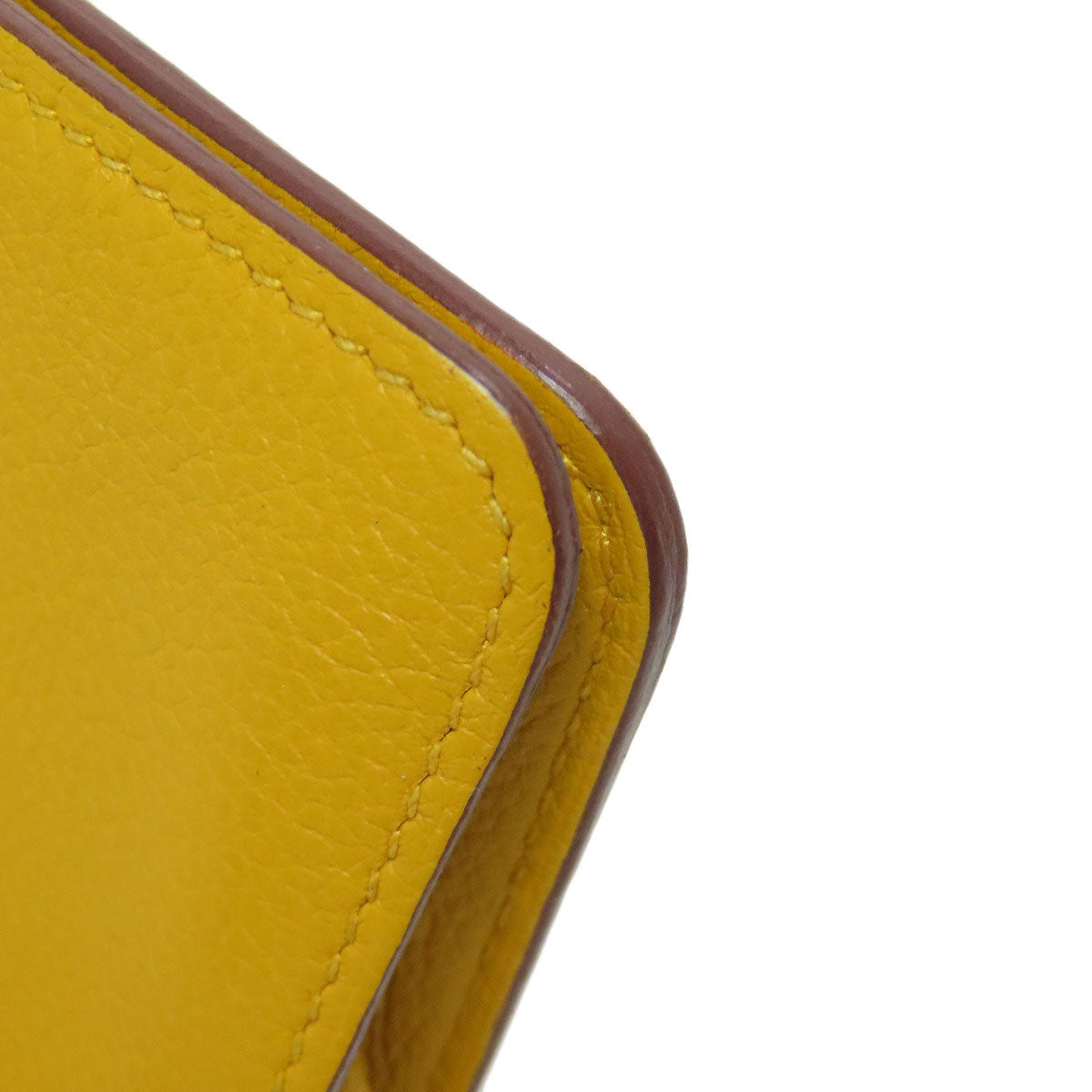 HERMES エルメス ドゴン シルバー金具 コインケース シェーブル レディース 中古