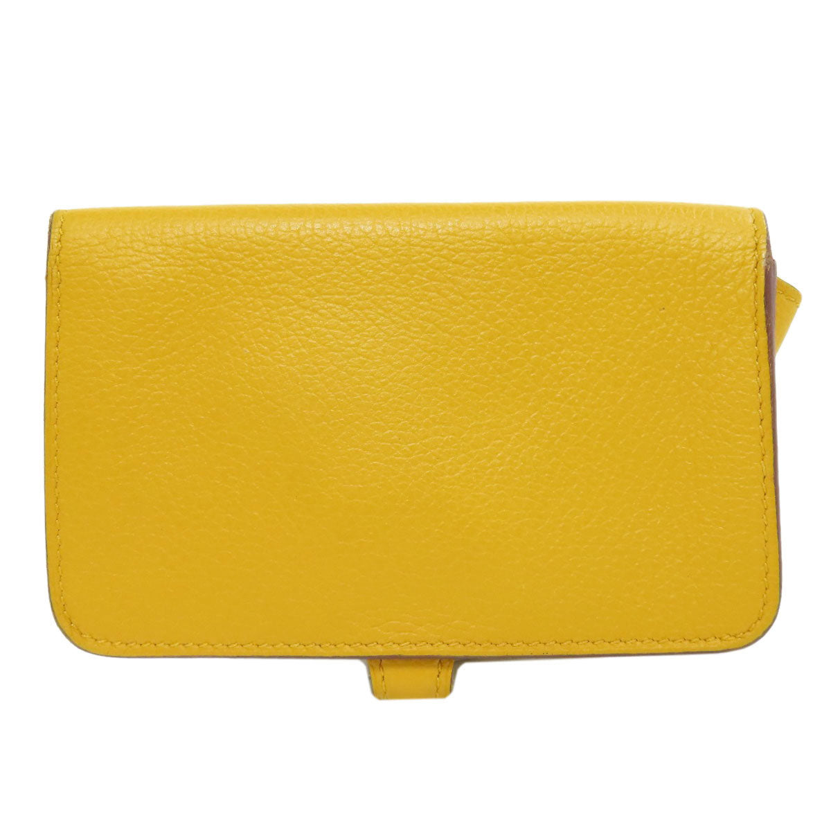 HERMES エルメス ドゴン シルバー金具 コインケース シェーブル レディース 中古