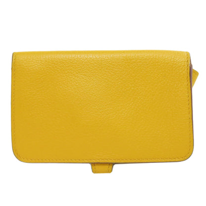 HERMES エルメス ドゴン シルバー金具 コインケース シェーブル レディース 中古