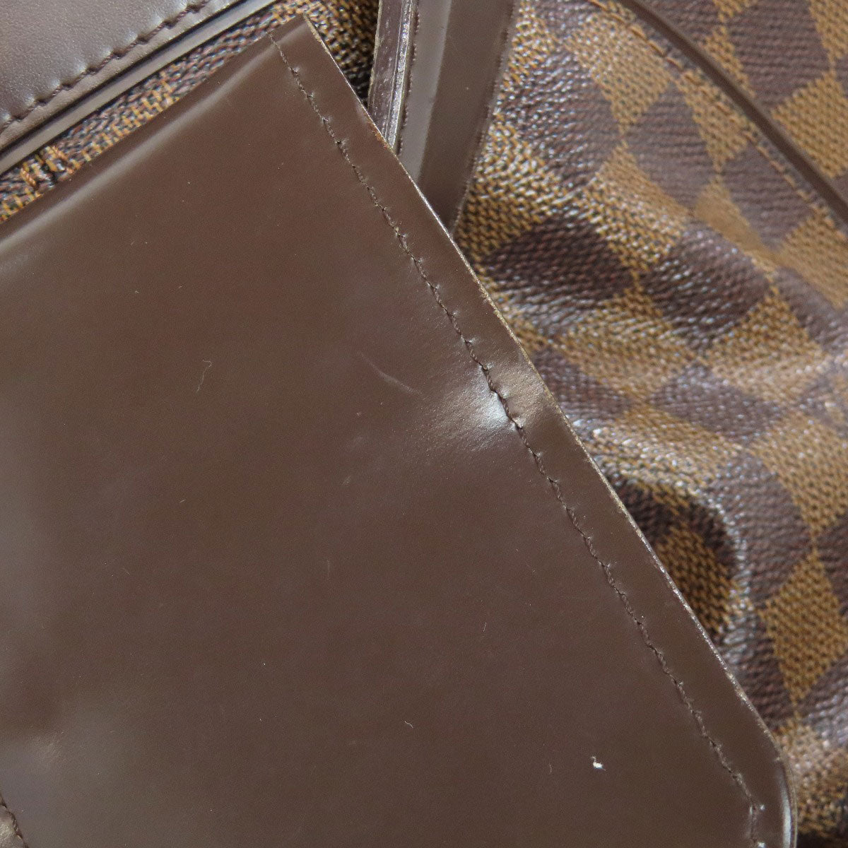 LOUIS VUITTON ルイヴィトン N41541 システィナMM ショルダーバッグ ダミエキャンバス レディース 中古