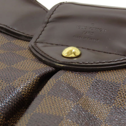 LOUIS VUITTON ルイヴィトン N41541 システィナMM ショルダーバッグ ダミエキャンバス レディース 中古