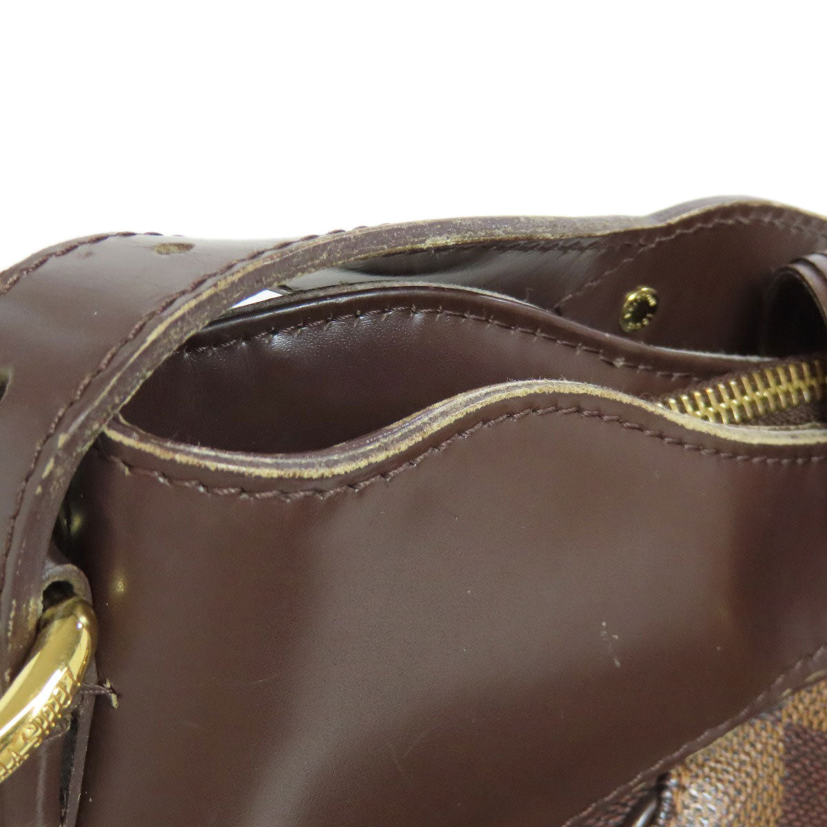 LOUIS VUITTON ルイヴィトン N41541 システィナMM ショルダーバッグ ダミエキャンバス レディース 中古