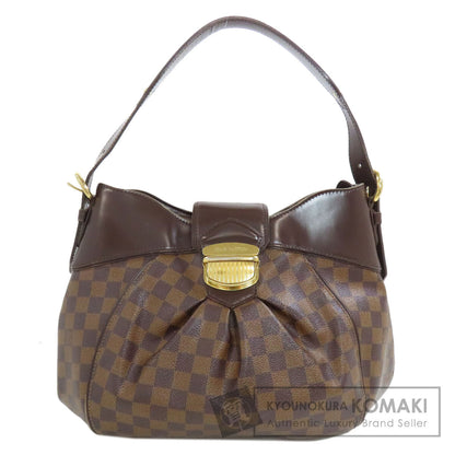 LOUIS VUITTON ルイヴィトン N41541 システィナMM ショルダーバッグ ダミエキャンバス レディース 中古
