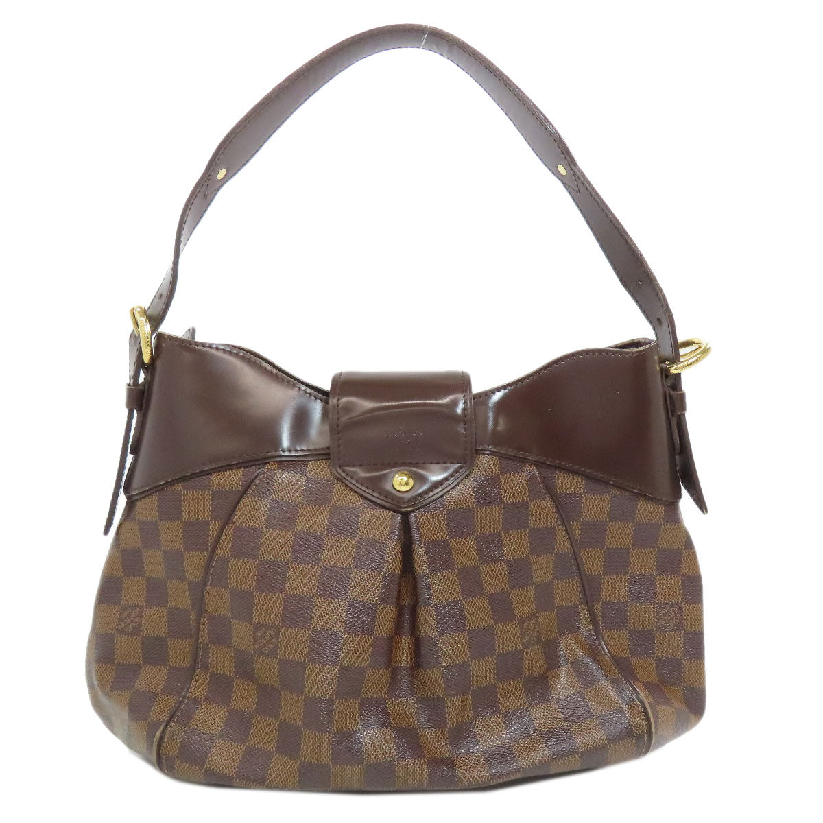 LOUIS VUITTON ルイヴィトン N41541 システィナMM ショルダーバッグ ダミエキャンバス レディース 中古