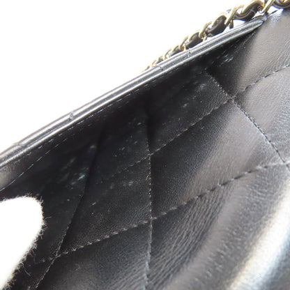 CHANEL シャネル マトラッセ ゴールド金具 2WAY ハンドバッグ ラムスキン レディース 中古
