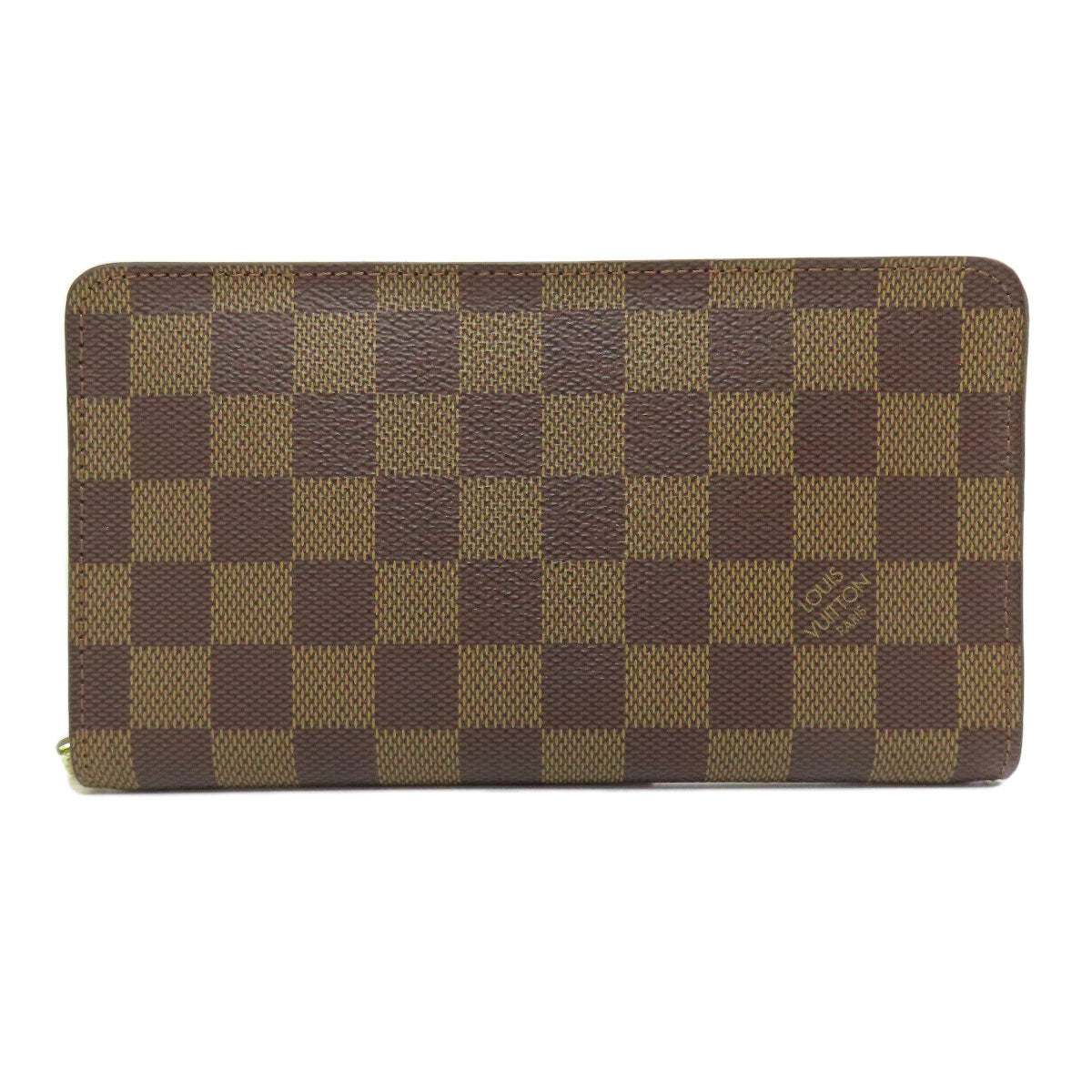 LOUIS VUITTON ルイヴィトン N61728 ポルトモネ・ジップ 長財布（小銭入れあり） ダミエキャンバス レディース 中古