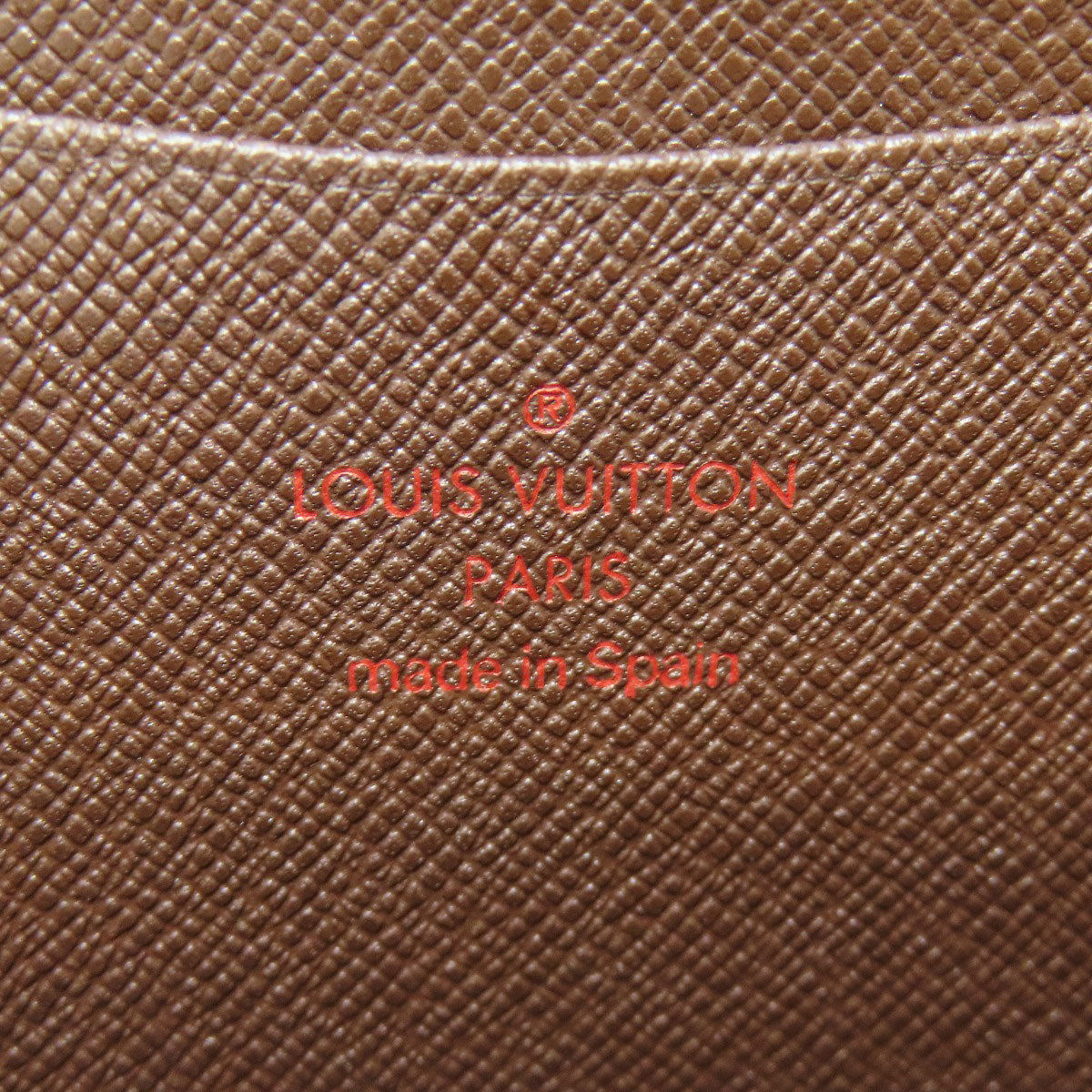 LOUIS VUITTON ルイヴィトン N61728 ポルトモネ・ジップ 長財布（小銭入れあり） ダミエキャンバス レディース 中古