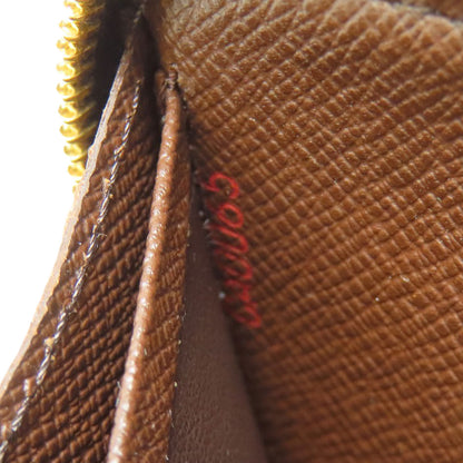 LOUIS VUITTON ルイヴィトン N61728 ポルトモネ・ジップ 長財布（小銭入れあり） ダミエキャンバス レディース 中古
