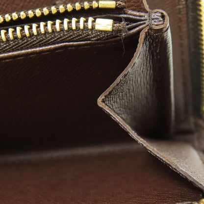 LOUIS VUITTON ルイヴィトン N61728 ポルトモネ・ジップ 長財布（小銭入れあり） ダミエキャンバス レディース 中古