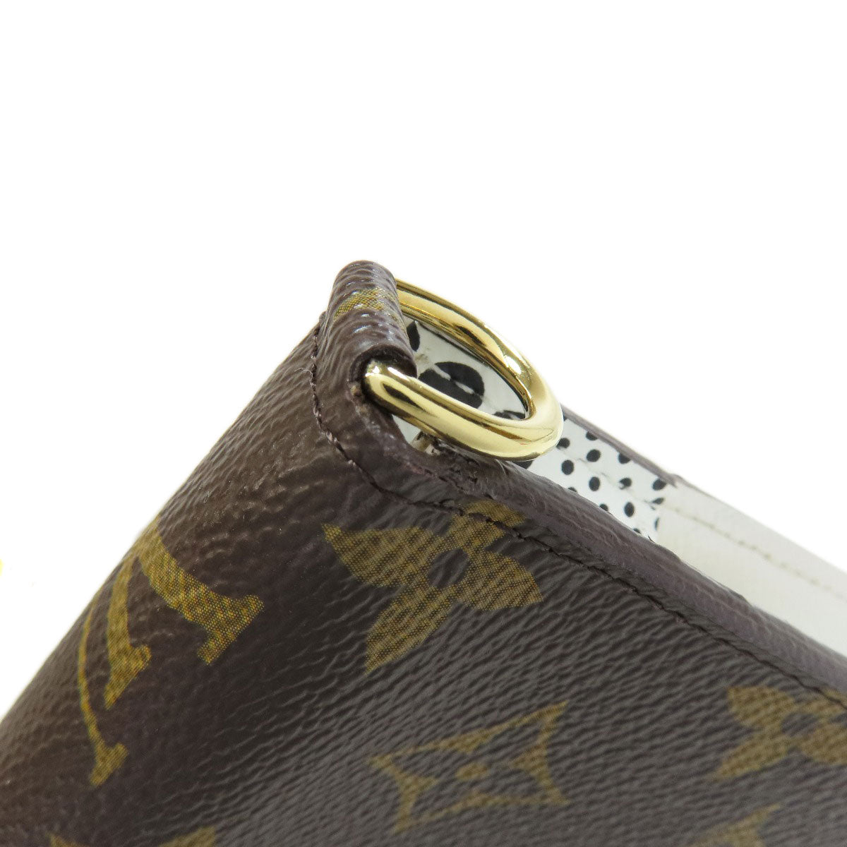 LOUIS VUITTON ルイヴィトン M60452 ポルトフォイユ・アンソリット 草間彌生コラボ 長財布（小銭入れあり） モノグラムキャンバス レディース 中古