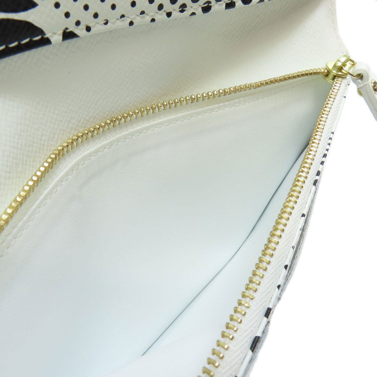 LOUIS VUITTON ルイヴィトン M60452 ポルトフォイユ・アンソリット 草間彌生コラボ 長財布（小銭入れあり） モノグラムキャンバス レディース 中古