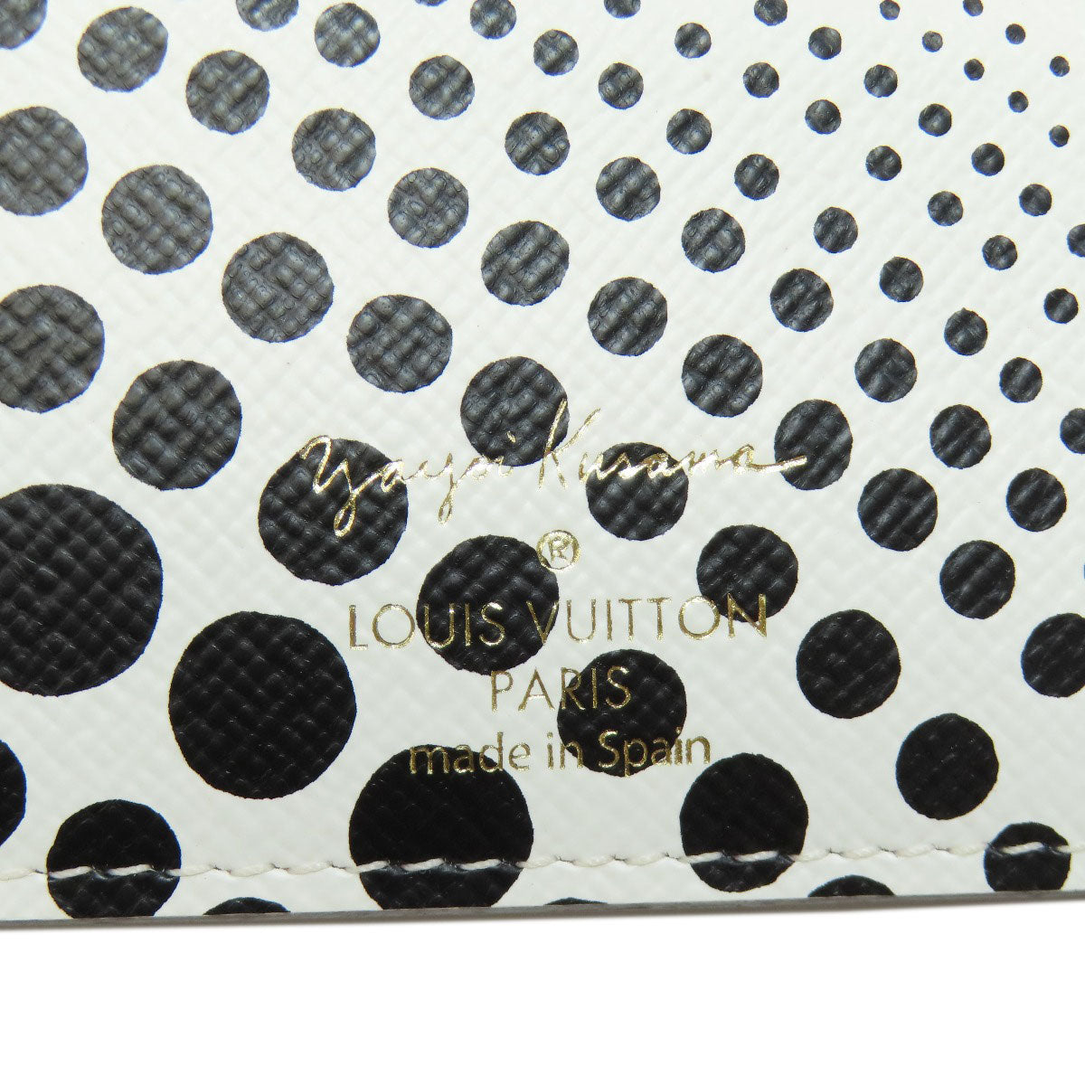 LOUIS VUITTON ルイヴィトン M60452 ポルトフォイユ・アンソリット 草間彌生コラボ 長財布（小銭入れあり） モノグラムキャンバス レディース 中古