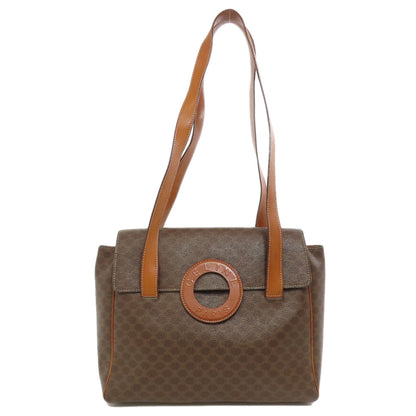 CELINE セリーヌ マカダム トートバッグ PVC レディース 中古