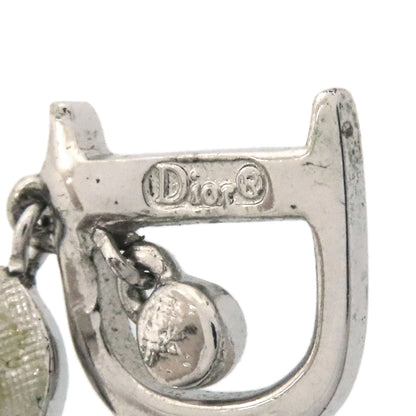 CHRISTIAN DIOR クリスチャンディオール Dロゴ ピアス 金属製 レディース 中古
