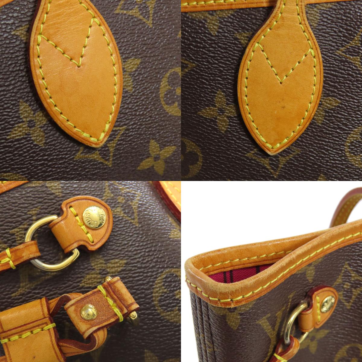 LOUIS VUITTON ルイヴィトン M41245 ネヴァーフルPM トートバッグ モノグラムキャンバス レディース 中古