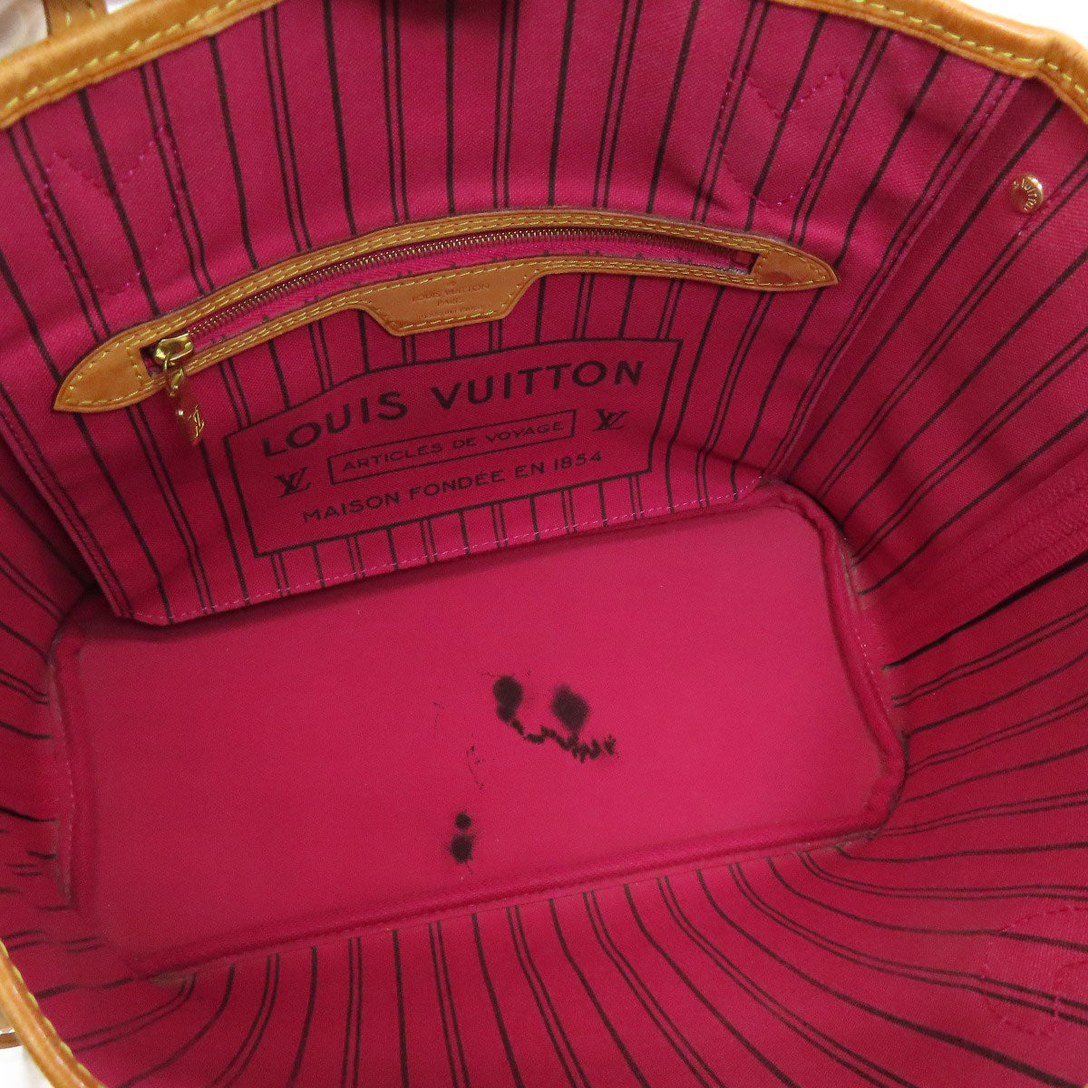 LOUIS VUITTON ルイヴィトン M41245 ネヴァーフルPM トートバッグ モノグラムキャンバス レディース 中古
