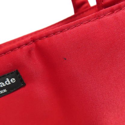kate spade ケイトスペード ロゴ トートバッグ ナイロン レディース 中古