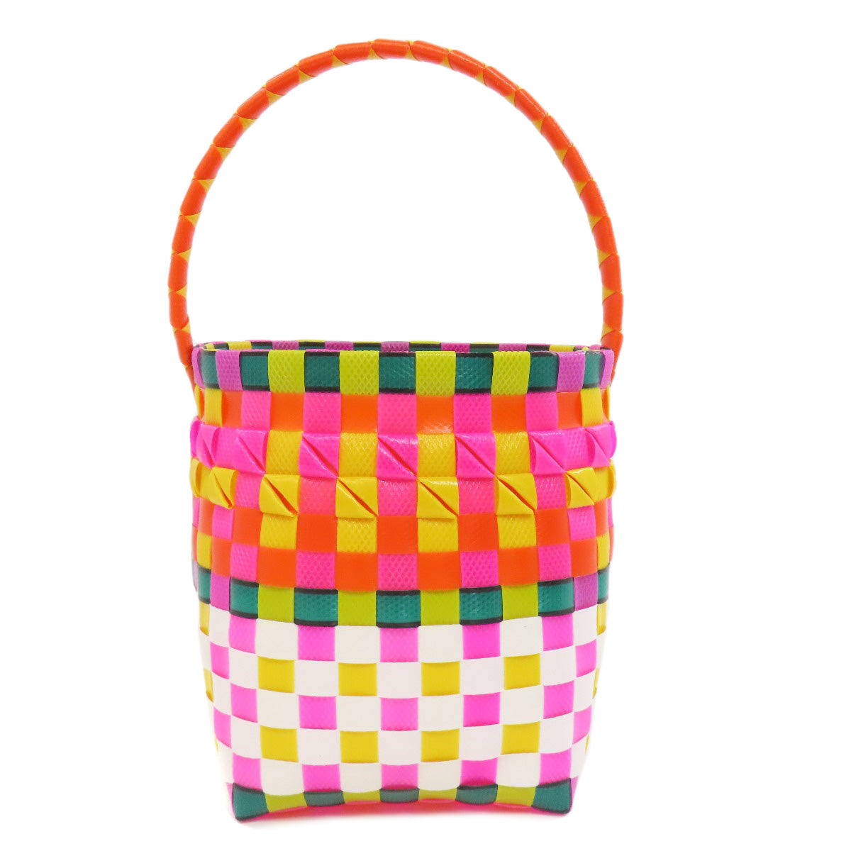 MARNI マルニ ロゴ ハンドバッグ ポリプロピレン レディース 中古
