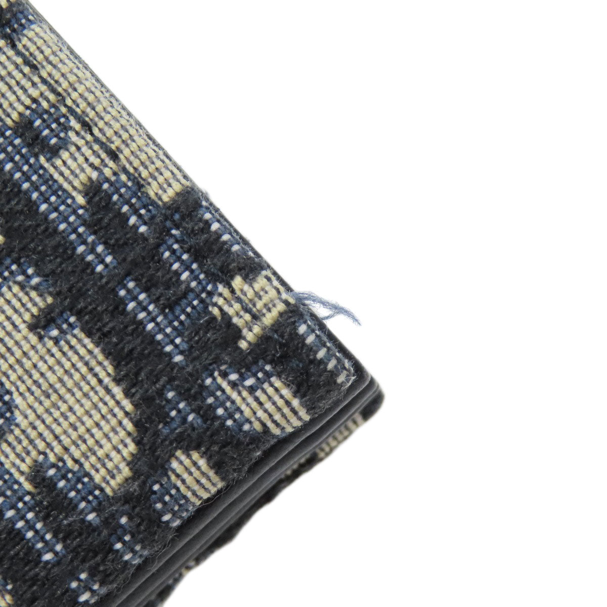 CHRISTIAN DIOR クリスチャンディオール サドル トロッター柄 カードケース キャンバス レディース 中古