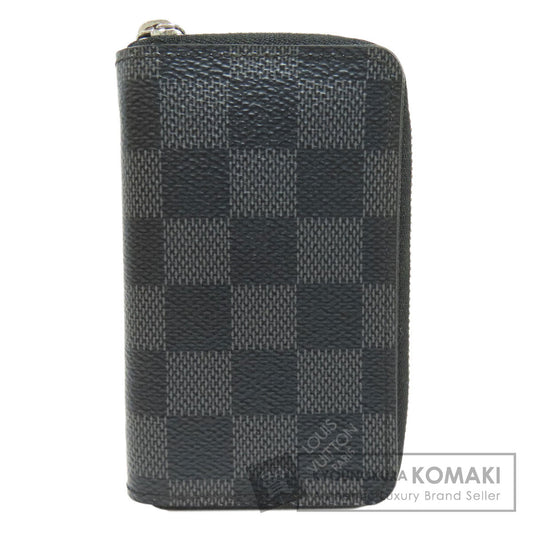 LOUIS VUITTON ルイヴィトン N63076 ジッピー・コインパース コインケース ダミエキャンバス メンズ 中古