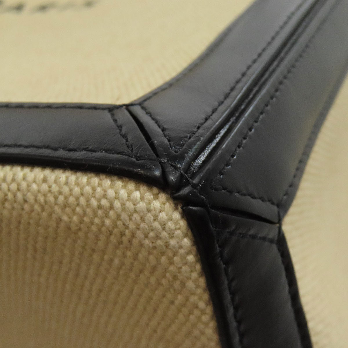 CELINE セリーヌ ロゴ トートバッグ キャンバス レディース 中古