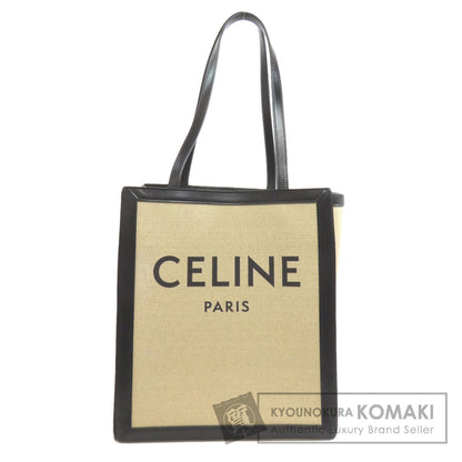 CELINE セリーヌ ロゴ トートバッグ キャンバス レディース 中古