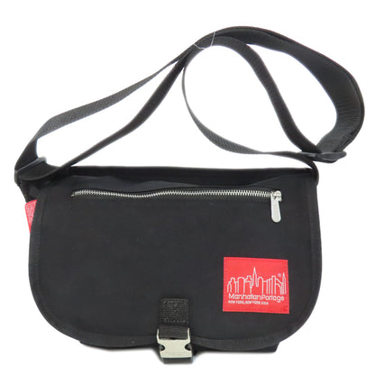 Manhattan Portage マンハッタンポーテージ ロゴ ショルダーバッグ キャンバス レディース 中古