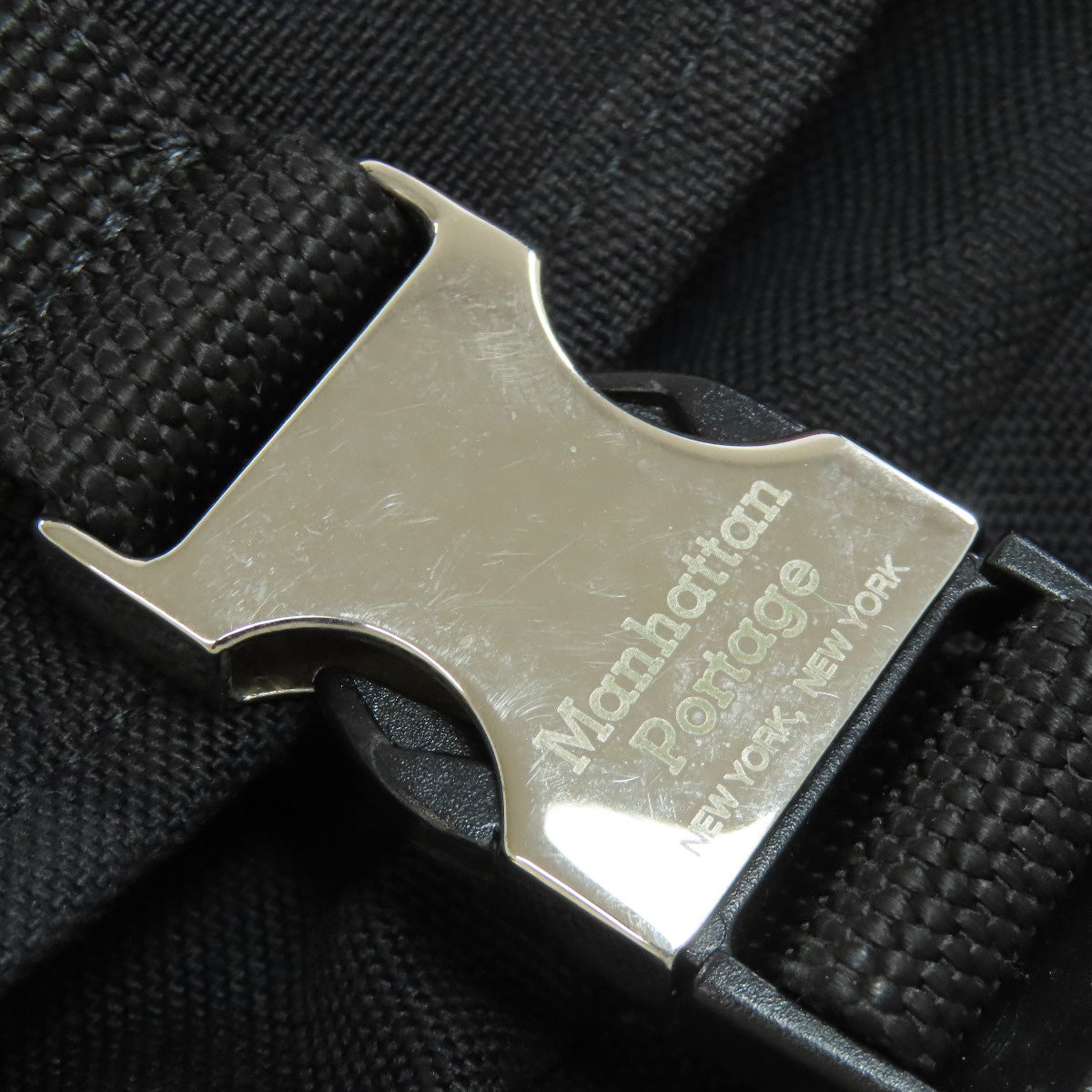 Manhattan Portage マンハッタンポーテージ ロゴ ショルダーバッグ キャンバス レディース 中古