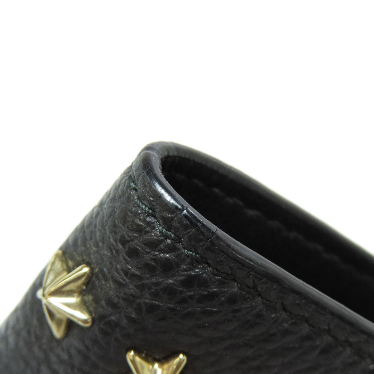 Jimmy Choo ジミーチュウ スターモチーフ 二つ折り財布（小銭入れあり） レザー レディース 中古